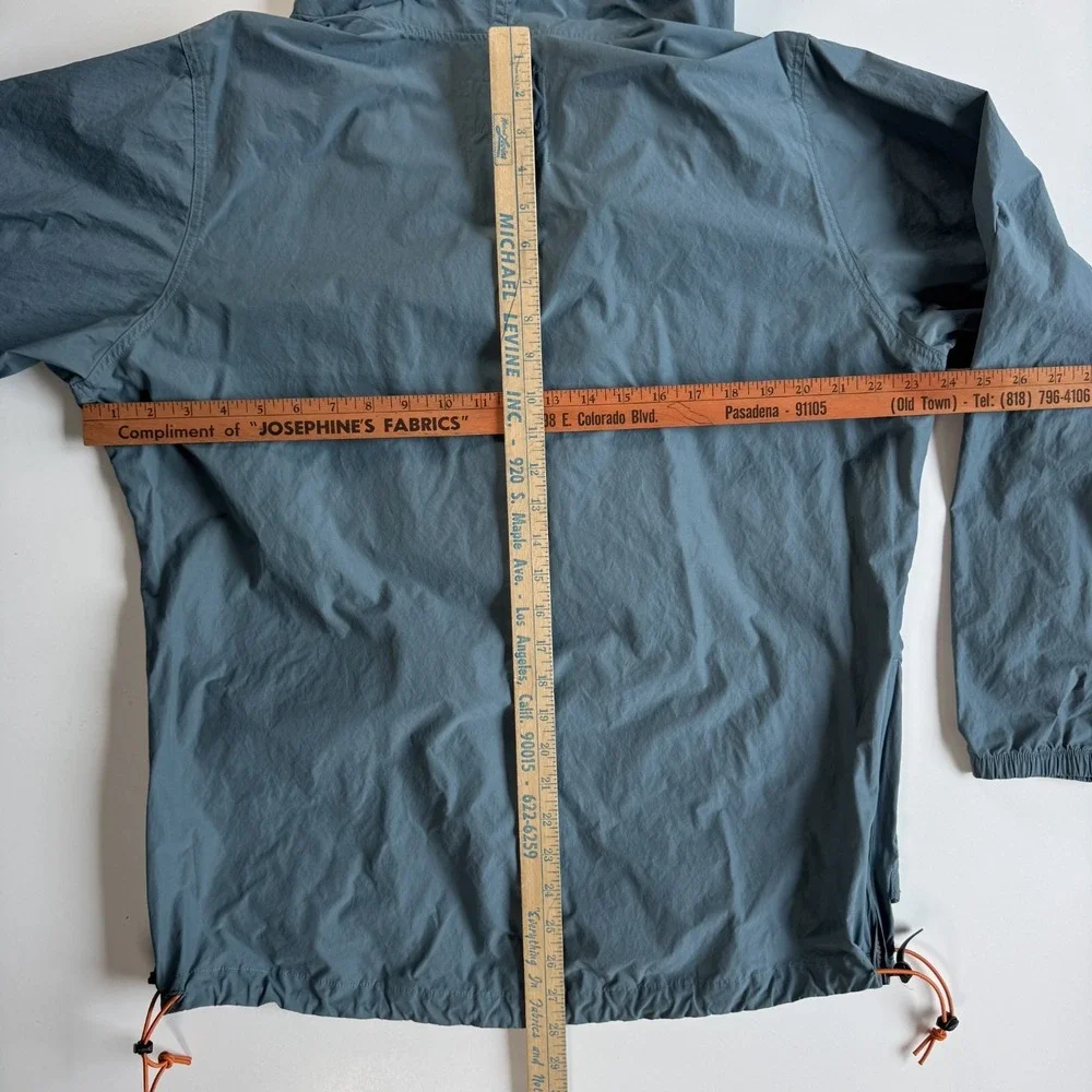 AXS Folk Technology Wideneck Anorak‎ Jacket Mens X Large XL Smokey Blue USA Made